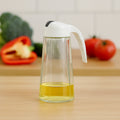 Kitchen Glass Oil Bottle Dispenser Automatic Opening Closing (630ml)