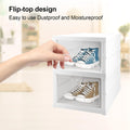 Foldable Stackable Storage Organizer Cart With Drawer Shelf (2 Layer)