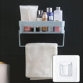 Multipurpose Kitchen & Bathroom Wall Shelf Holder Storage Rack
