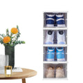 Stackable Multifunctional Storage Foldable Drawer Shelf Cart (4 Layer)