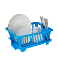 Plastic Sink Dish Drainer & Drying Rack | Kitchen Dish Organizer