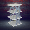 Smart Foldable Shoe Rack Storage Organizer — 4, 6 & 8 Layer (1 Pc)