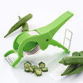 5-in-1 Vegetable Cutter with Peeler – 5 Sharp Blades | Multicolour