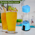Portable 6-Blade Juicer Cup – USB Rechargeable | Fruit & Vegetable Juice Maker Blender
