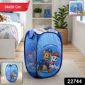 Kids Cartoon Foldable Laundry Basket Toy Storage Hamper (34x59cm)