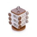 Ganesh 12-Jar Revolving Spice Rack & Masala Box | Food-Grade Plastic