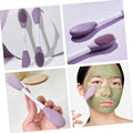 Double-headed Silicone Mask Brush Face Cleansing Mud Mask (1 Pc)