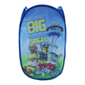 Foldable Laundry Basket Fabric Mesh Clothes Hamper (34x34x55cm)