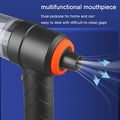 2-in-1 Wireless Handheld Car & Home Vacuum Cleaner (USB Rechargeable)