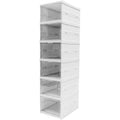 Stackable Foldable Drawer Shelf Storage Organizer Cart 6 Layer (1 Pc)