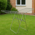 Premium Stainless Steel Heavy Duty Foldable Cloth Drying Stand (1 Pc)