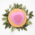 Waterproof Face Wash Brush Exfoliating Silicone Heart Shaped