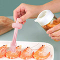Oil Dispenser With Silicone Oil Brush (1 Pc 250 Ml)