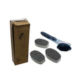 Mix Color Dish Scrubber With Soap Dispenser (1 Handle 3 Refill)