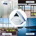 Double Face Magnetic Window Cleaner With Squeegee