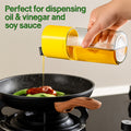 Automatic Oil Dispenser Bottle One-touch Pour Spout (1 Pc)