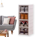 Stackable Multifunctional Storage Foldable Drawer Shelf Cart (4 Layer)