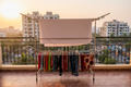Premium Heavy Duty Stainless Steel 3 Layer Foldable Cloth Drying Stand (1 Set)