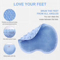 Silicone Bath Massage Cushion Shower Foot Scrubber Anti-slip Mat