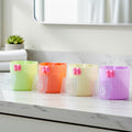 Wall Mounted Bathroom Toothbrush Holder Set (4 Pc)