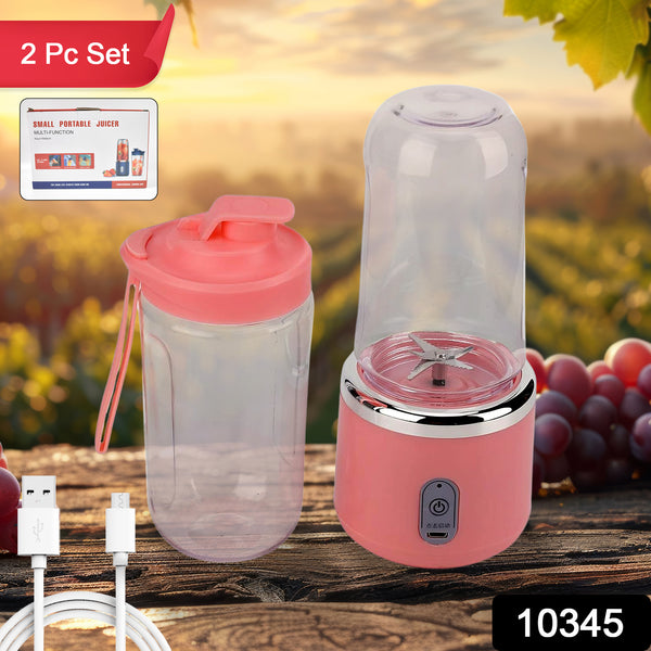 Portable Juicer Blender with Water Bottle – 2-Piece Set | Fresh Juice On The Go