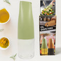Oil Dispenser 500ml Glass Oil Pot Automatic Open Lid