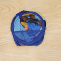 Kids Cartoon Foldable Laundry Basket Toy Storage Hamper (34x59cm)