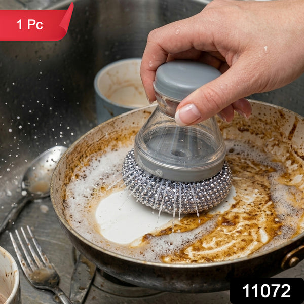 Liquid Dispensing Dish Cleaning Brush (1 Pc)