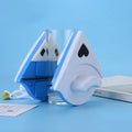 Double Face Magnetic Window Cleaner With Squeegee