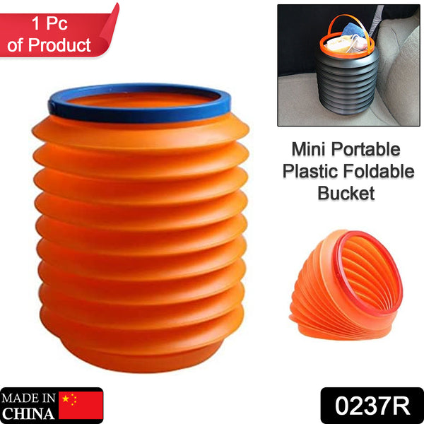 Foldable Storage Bucket Water Container Dustbin Multiuse