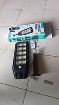 High Power Solar LED Street Light With Motion Sensor & Remote (Large)