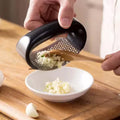 Multipurpose Stainless Steel Garlic Press & Crusher | Quick Handy Ginger Garlic Tool