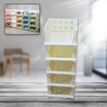 Stackable Foldable Drawer Shelf Storage Organizer Cart 5 Layer (1 Pc)