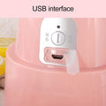 Foldable Electric Juicer 500ml – Portable Blender with 6 Stainless Steel Blades