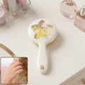 Cute Star Design Kids Hair Brush Soft Bristle Detangling Comb (1 Pc)